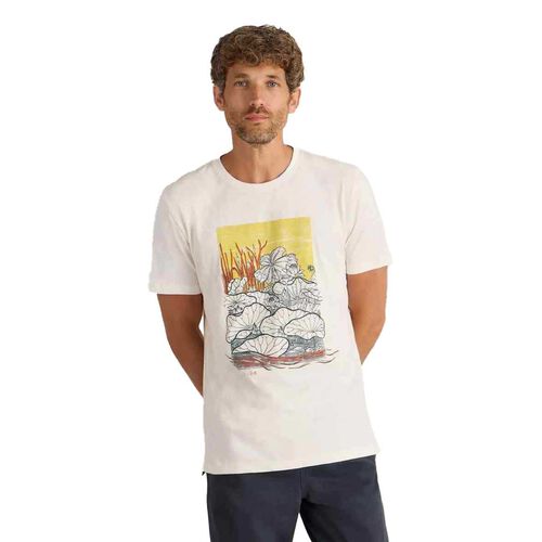 White Stuff Lilypad Graphic Tee